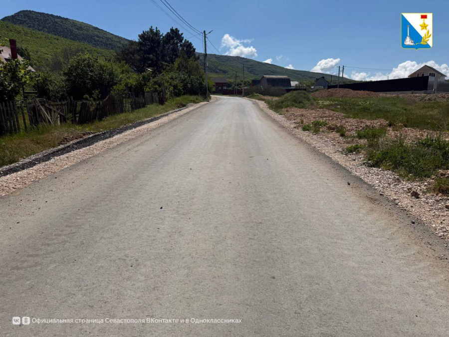 В селе Родниковое отремонтировали дорогу на ул. Васильковая